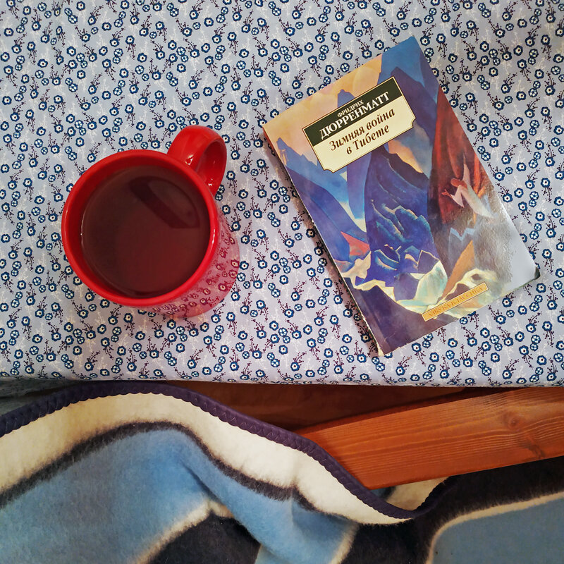 чай и плед - необходимые меры предосторожности от экзистенциального абсурда, наряду с саркастической манерой автора