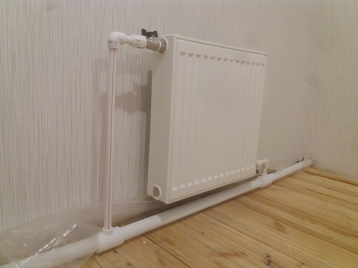 Радиатор отопления самый простой, но мне нравится