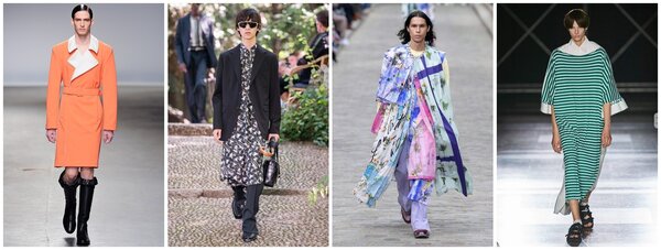 Модная революция: мужские платья. Скоро их будут носить все мужчины