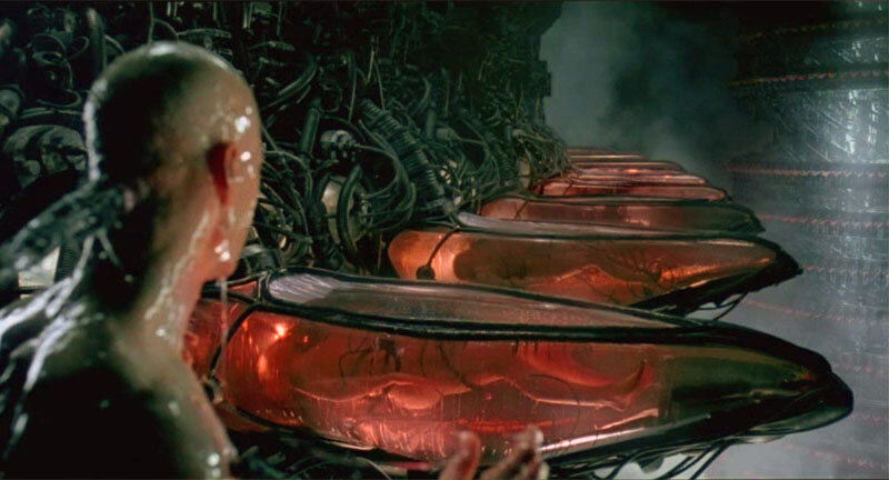 кадр из фильма "Матрица"