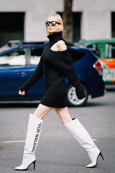 Тренды обуви 2019 на примере уличной моды. С чем носить то, что предлагают дизайнеры?
