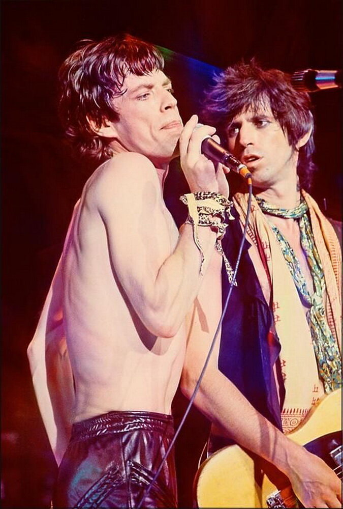  Mick Jagger and Keith Richards 