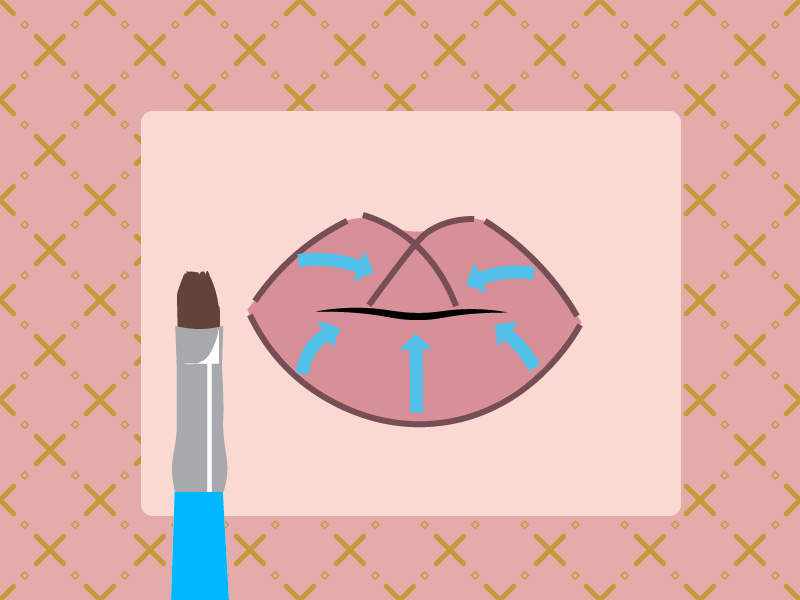 Эффект губ Моники Беллуччи | Пошаговая инструкция по макияжу в картинках