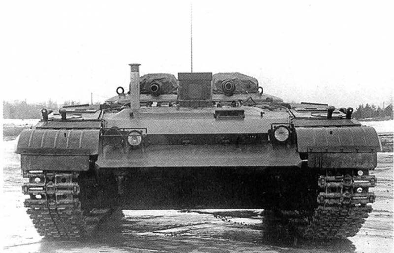 Объект 287 на полигоне