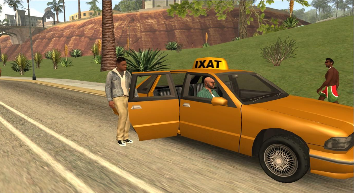 Любое такси в игре на первых порах может стать отличным источником дохода...