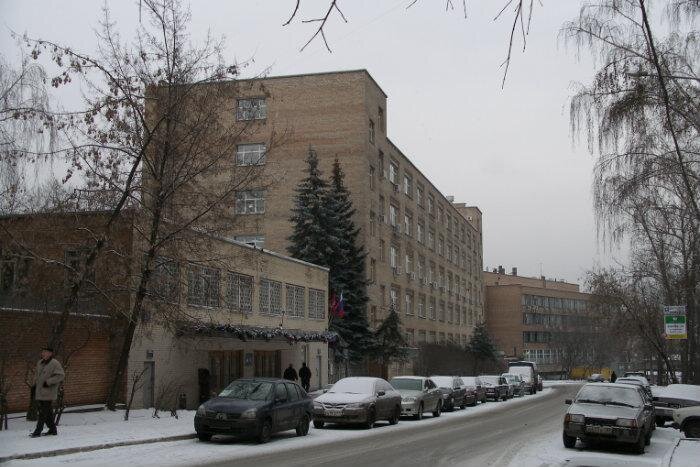 Проходная на Касаткина 13 в Москве. КБ А. О. Люлька.
