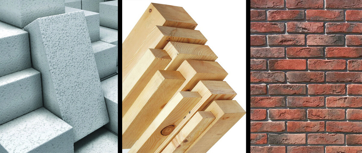 Какой материал выбрать для строительства дома ?