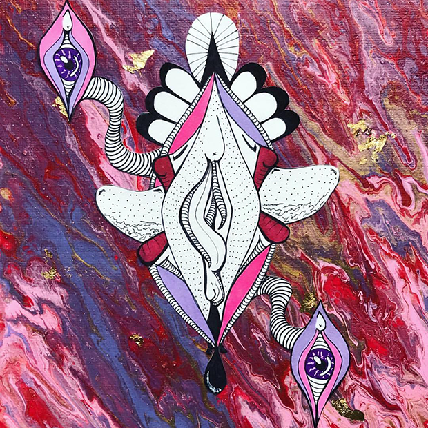 Один из рисунков Юли.