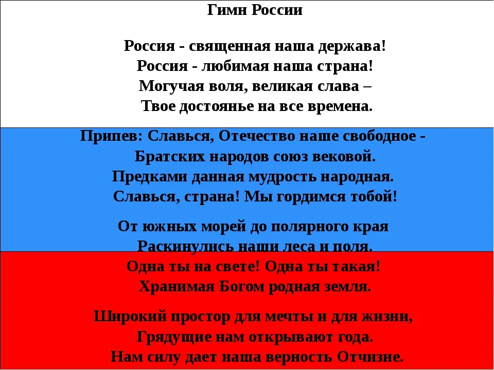 Гимны стран тексты. Гимн России Федерации текст. Гимн РФ слова. Гимн России слова. Гимн РФ текст.