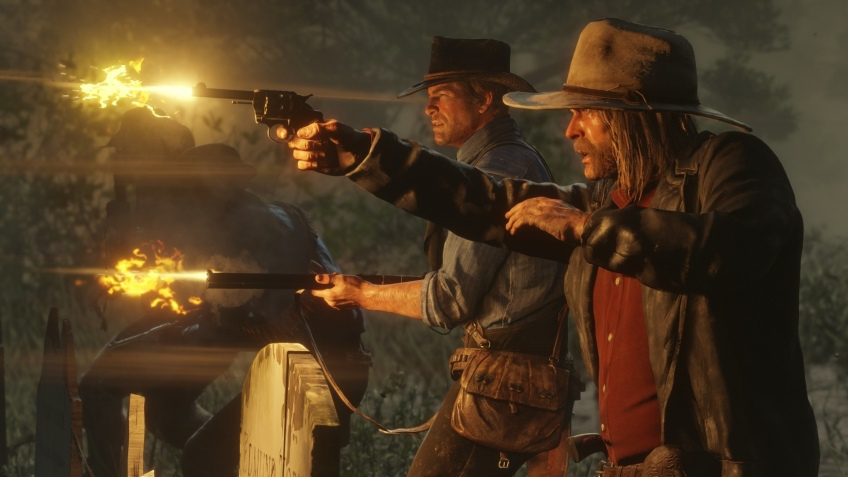 На странице Red Dead Redemption 2 в магазине Xbox обновились данные о размере вестерна на консоли Microsoft — он займёт приблизительно 88,57 гигабайта на жёстком диске. Это более точная информация, чем данные на коробке PS4 Pro или непроверенная информация с форумов. Предположительно, на PS4 игра также займёт приблизительно 90 гигабайт. 
Из обновления на странице магазина следует, что предварительная загрузка проекта на Xbox One стартует совсем скоро. Скорее всего, в течение пары дней. А вот обладателям PS4, вероятно, предстоит ждать до 23-24 октября. Официальной информации по поводу предзагрузки всё ещё нет.#xbox #reddeadredemption2 