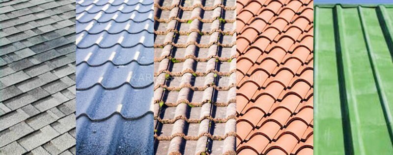 Виды кровельных материалов 