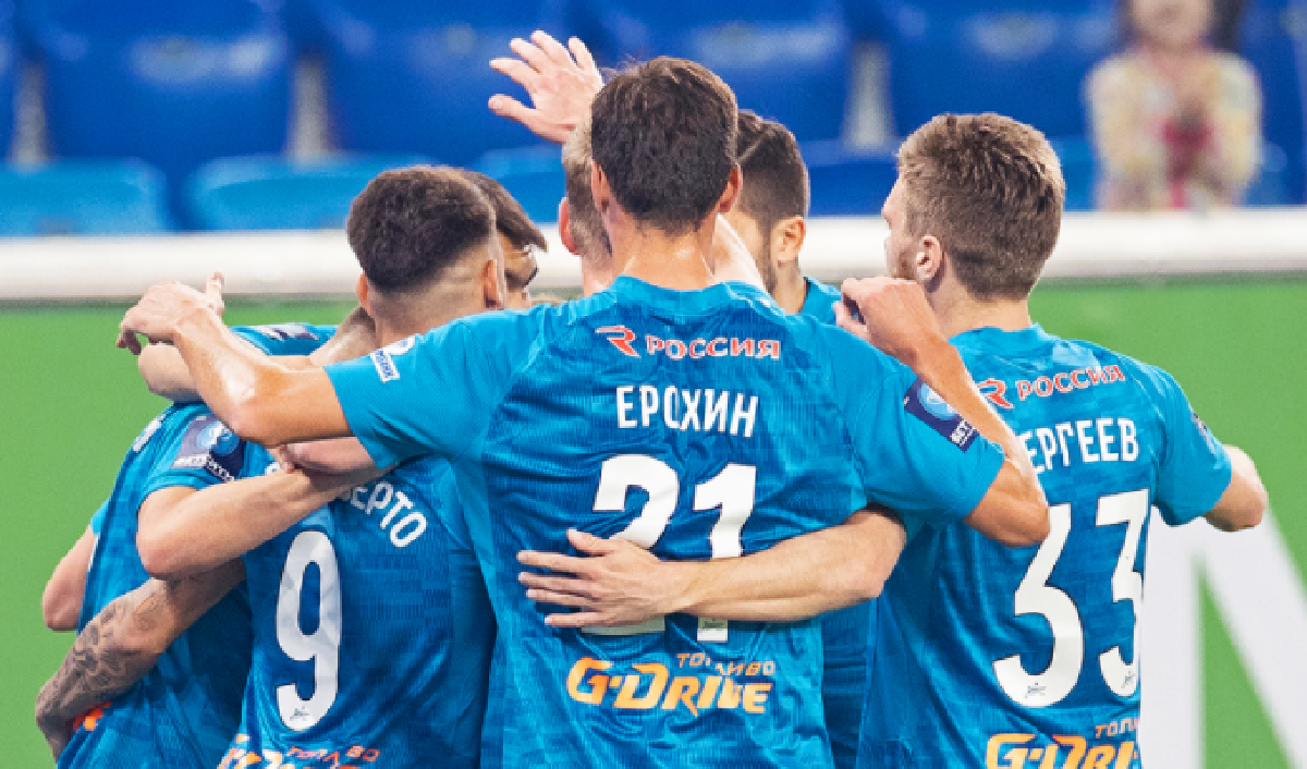 "Зенит" сравнял КАМАЗ с землей. Фото: ФК "Зенит"