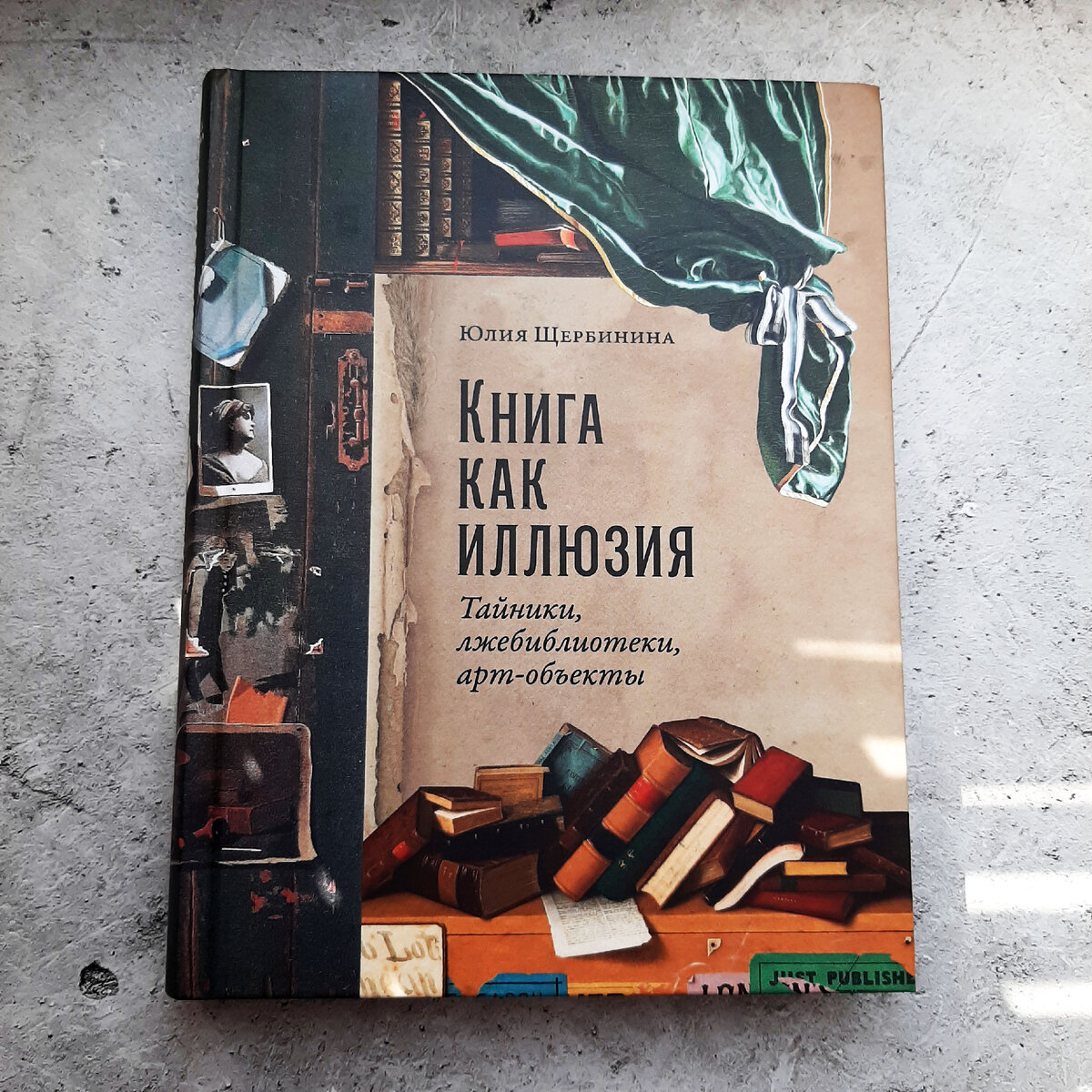 Роскошная книга Юлии Щербининой "Книга как иллюзия". Фото автора