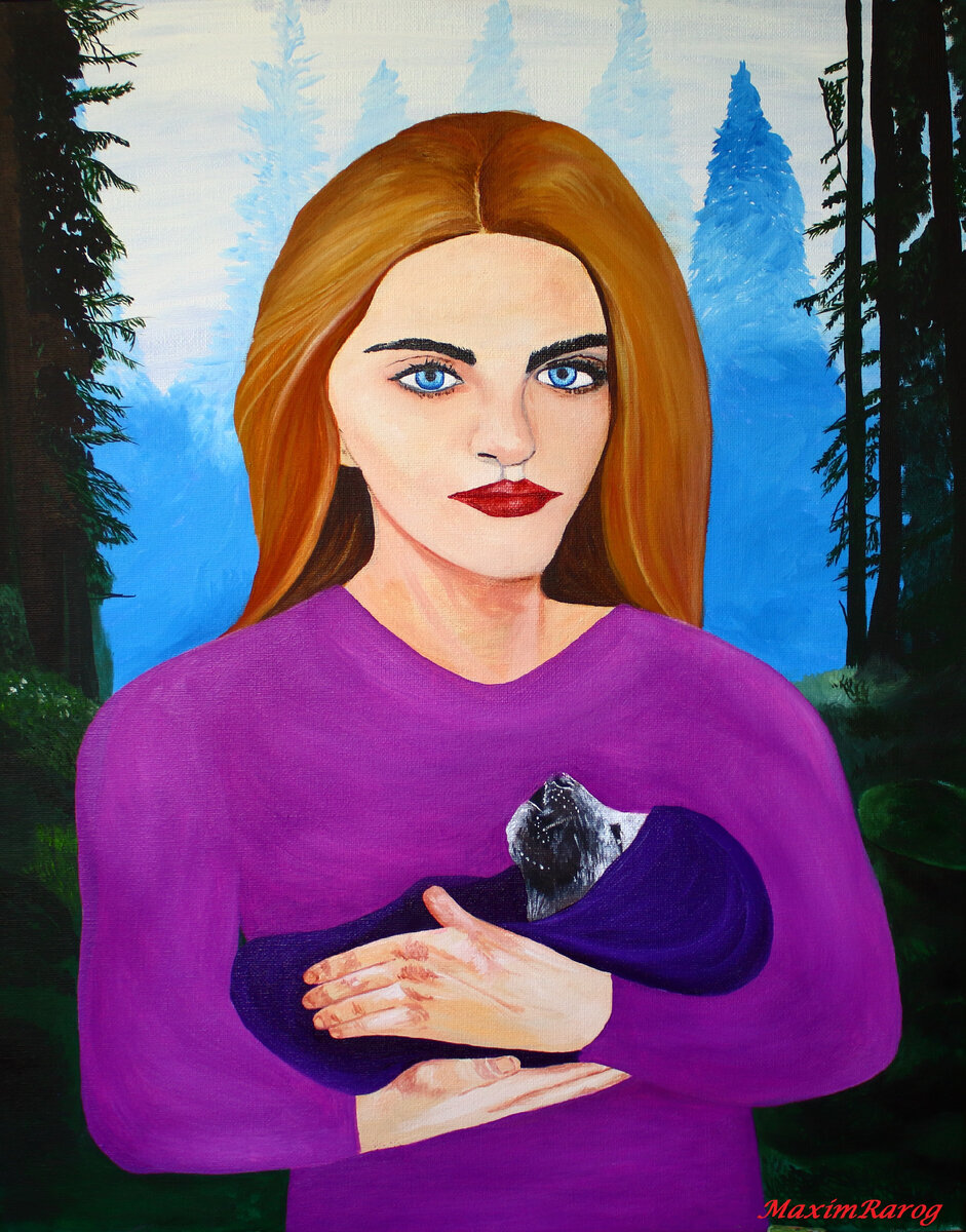 Картина "Мать Мира". Максим Рарог.