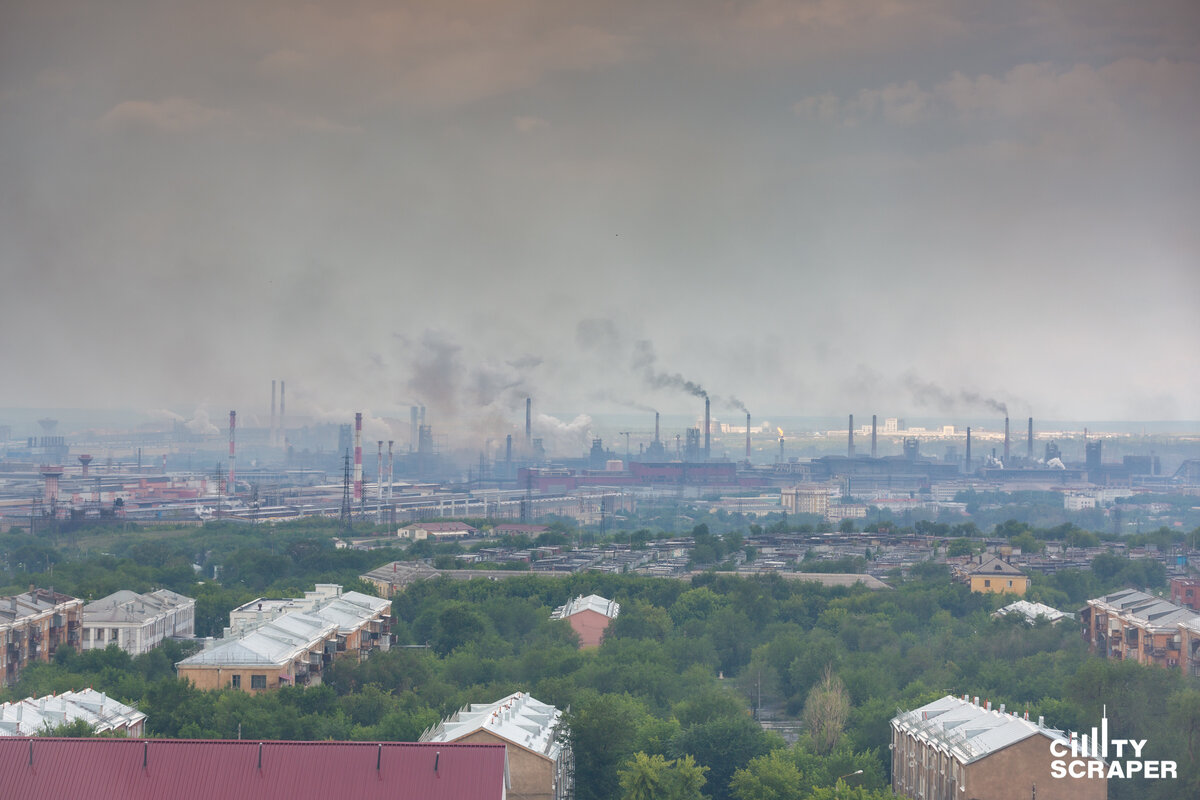 Магнитогорск летом. Магнитогорск. Город Магнитогорск Челябинская область. City Scraper.