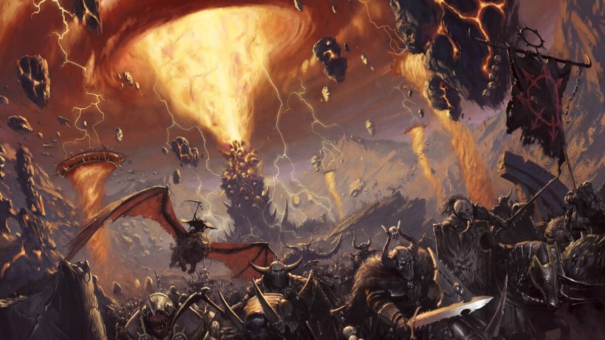 Примерно такое несчастье случилось с миром Warhammer
