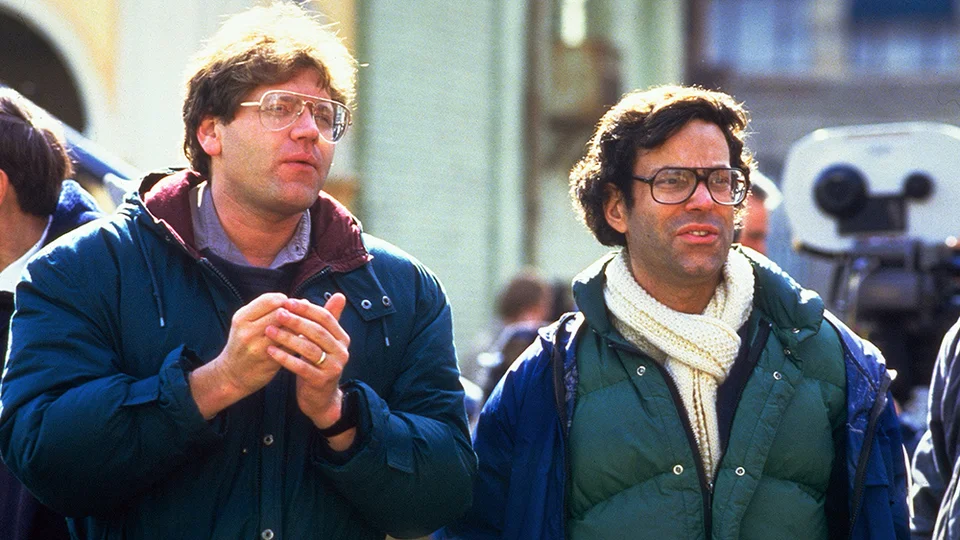 Режиссер Роберт Земекис и продюсер Боб Гейл.