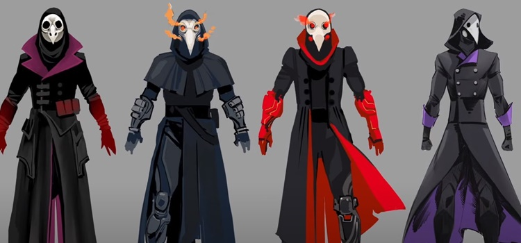 Костюмы из фильма "Чумной доктор"