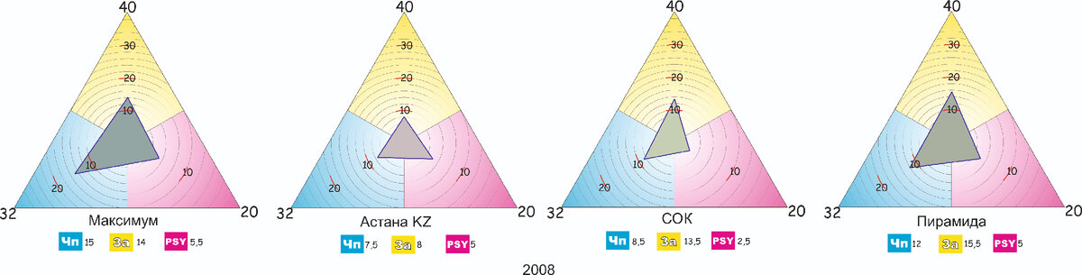 Результаты 2008 года