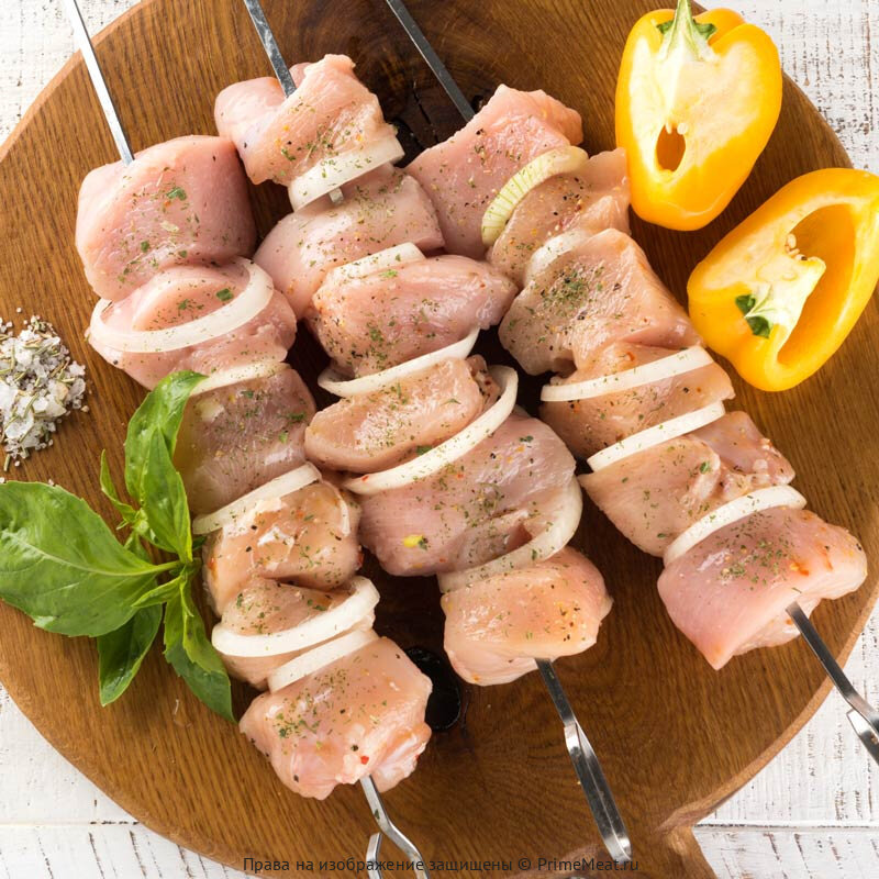 Шашлык из филе курицы "Южный" - 533 руб за 1 кг