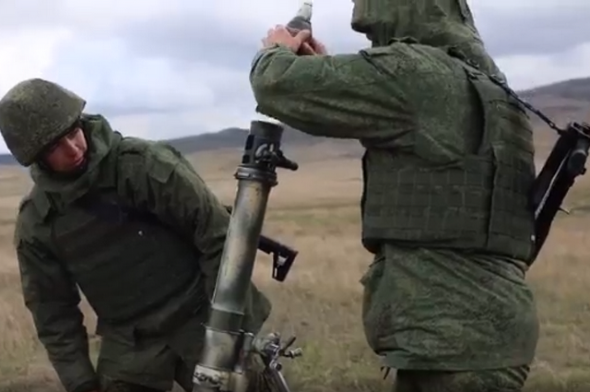    Стрельбы из миномёта на ставропольском полигоне сняли на видео