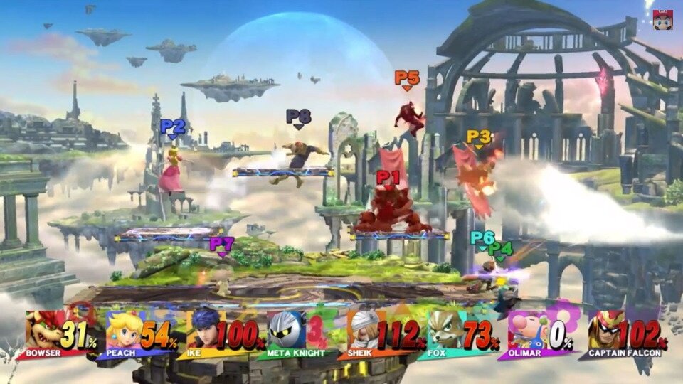 Расширенная версия Battlefield – оптимальная арена для боев на 8 персонажей.