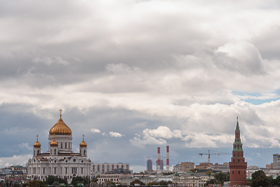    Пасмурная погода в Москве ©Мария Шуревская РИАМО