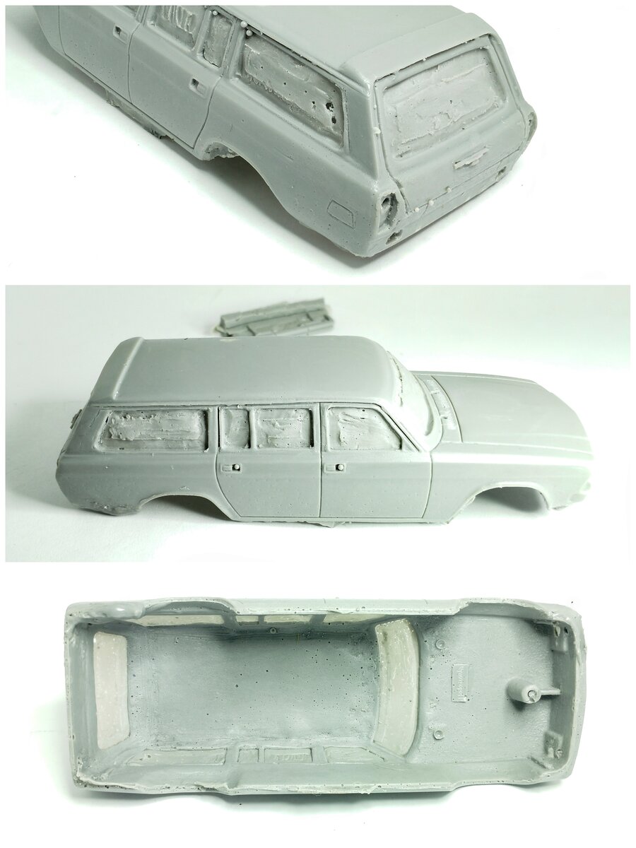 КИТ модели автомобиля ГАЗ-31022 "Волга" от "Чудотвороff" 