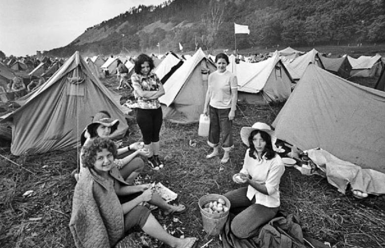 Грушинский фестиваль 1978 год. Фото взято из открытых источников.