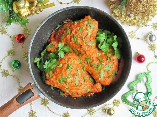 Вкусный рецепт пикантной курицы с паприкой