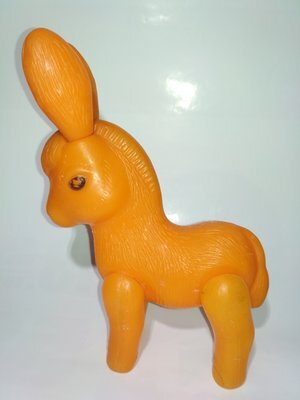 Коллекционная винтажная игрушка Ослик осел маленький фабрика Ровно Ссср 80-е винтаж
