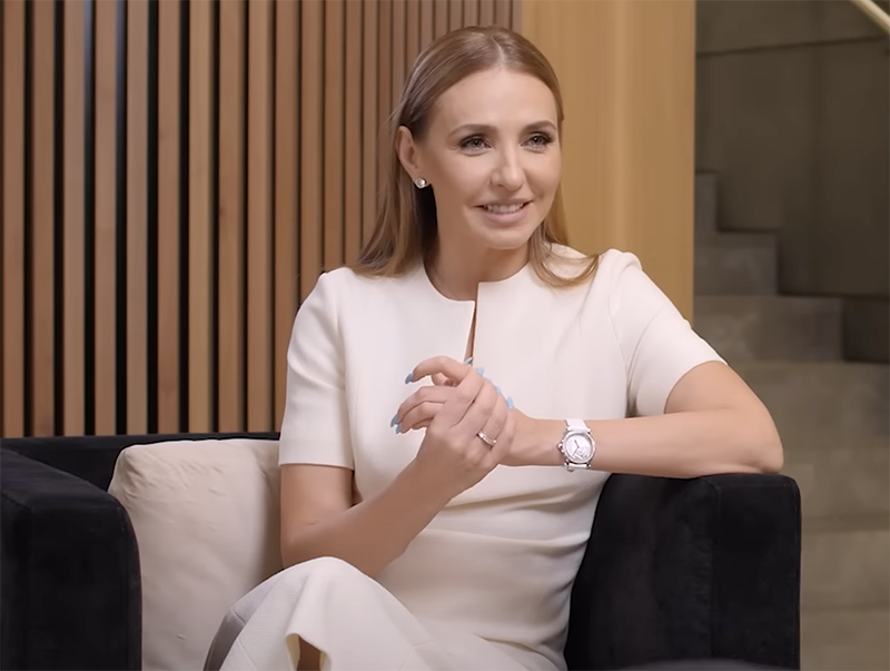 Татьяна Навка в часах Chopard Happy Sport Tatiana Navka Edition