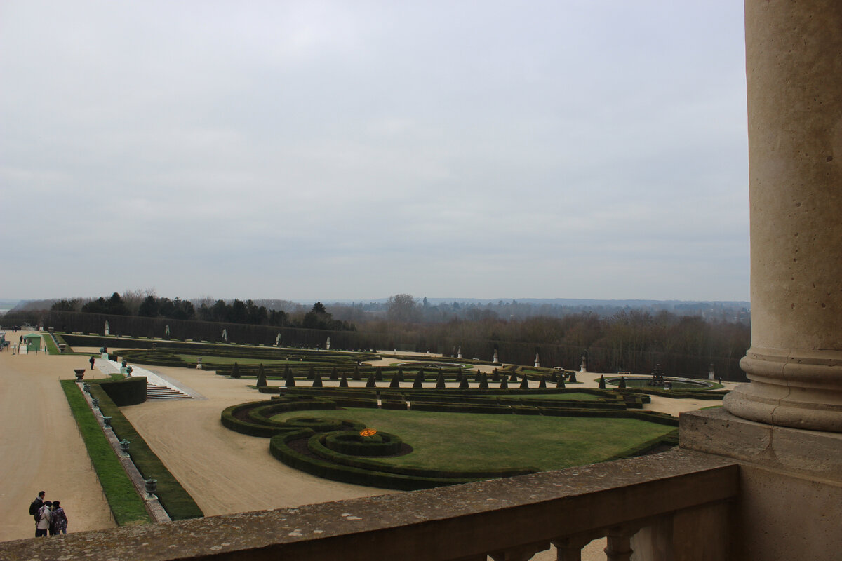 Общий вид на парк Версаль