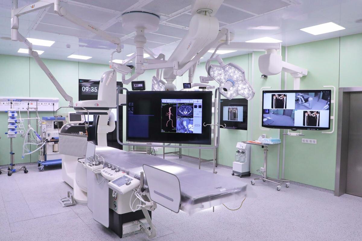 Новый корпус Александровской больницы. Фото: пресс-служба администрации Петербурга