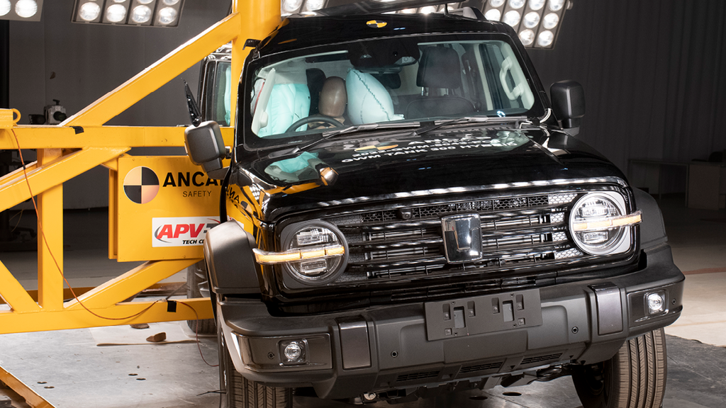    Краш-тест Tank 300. Фото ANCAP