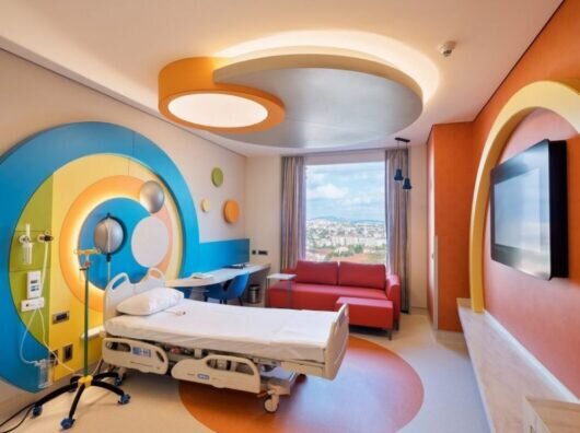    палаты в клиниках турецкой сети Acibadem Hospitals Group // фото: clinicsoncall.com