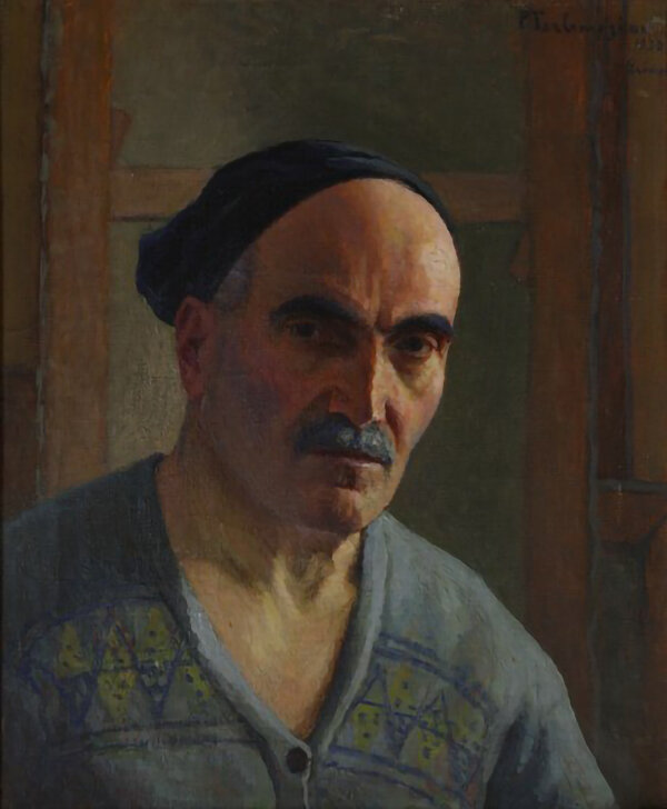 Автопортрет. Фанос Терлемезян, 1930 год