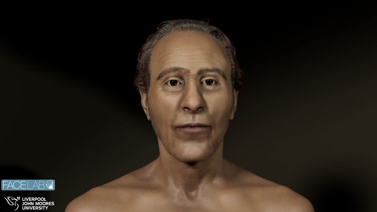    Ученые реконструировали образ Рамсеса II© Face Lab LJMU