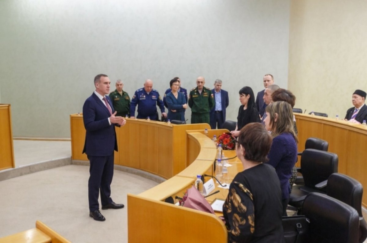    В Тюмени вручили Ордена Мужества семьям погибших участников СВО