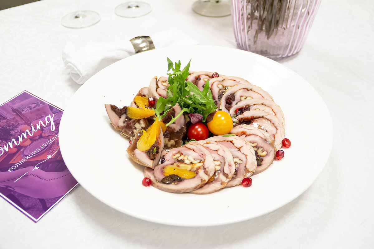 Рулет из филе индейки