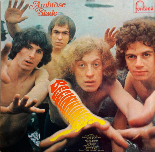 Британский вариант обложки LP "Beginnings" 