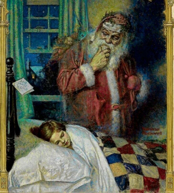 Норман Роквелл, «Санта Клаус»