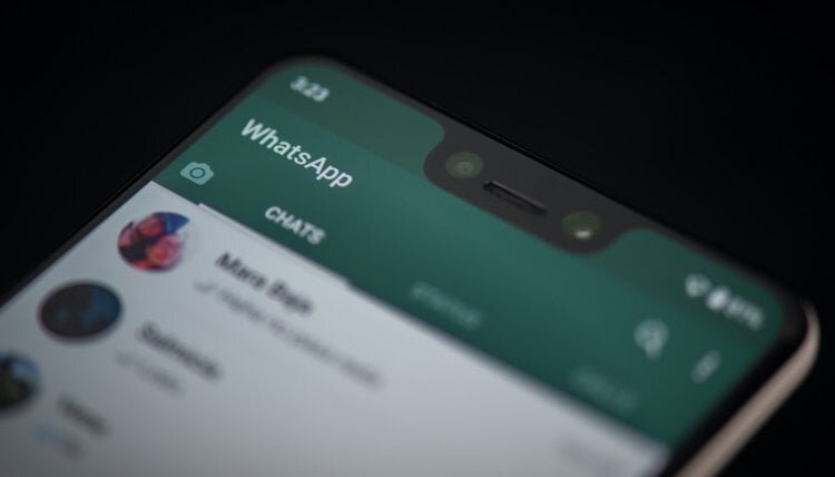    Ватсап сохраняет все медиафайлы в память смартфона
