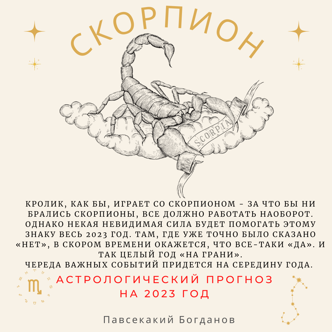 Гороскоп на 2023г