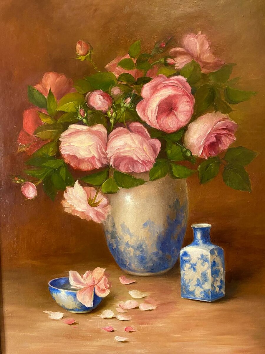 12. ? ? Roses. 70?0.  : ??Bogdasarova_Art