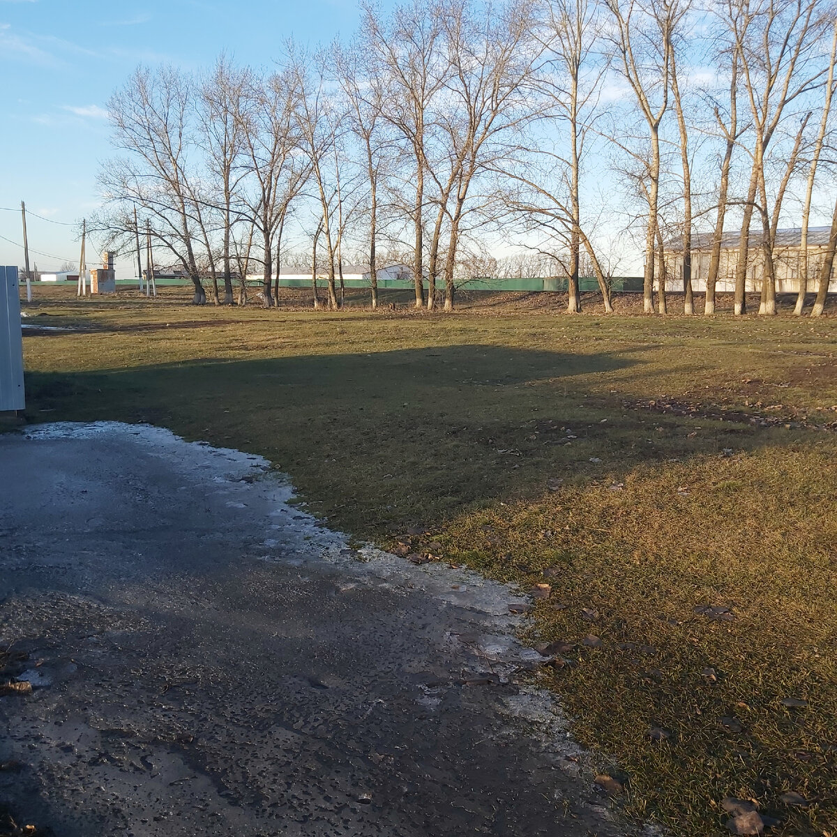 Деревня. Фото сделано 2 января.