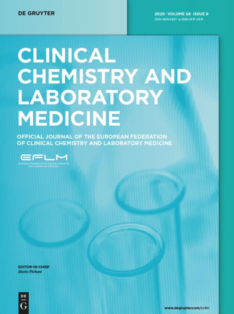 Clinical Chemistry. European Federation of Clinical Chemistry and Laboratory Medicine. Laboratory Journal. Discrete Clinical Chemistry.