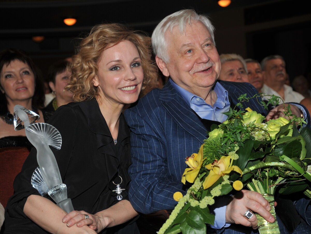    Марина Зудина и Олег Табаков