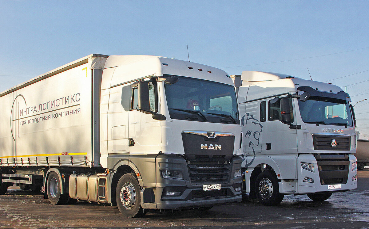    В чем главное отличие китайского тягача Sitrak от немецкого MAN: мнение механиков и водителя