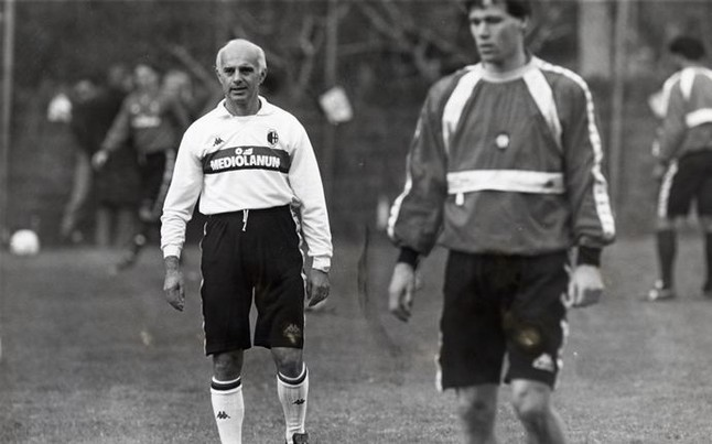 Арриго Сакки и Марко ван Бастен. Источник: m.sports.ru